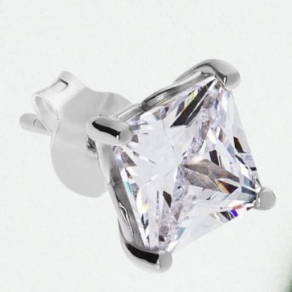 Women's Silver Earrings - Picture 4 of 4